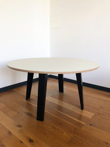 Jesse Round Linoleum & Plywood Table