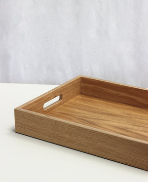 Oak and Forbo Lino Trays