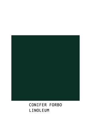 (NEW) Conifer Green Lino & Oak Coat Hooks